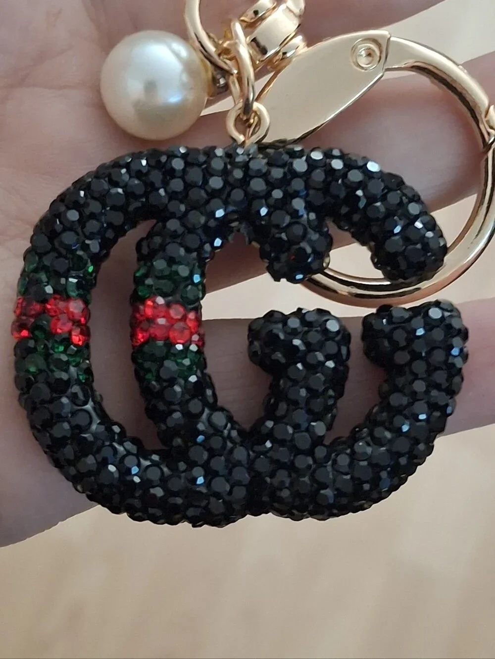Luxurious Designer Inspired Keychain Bag Charm